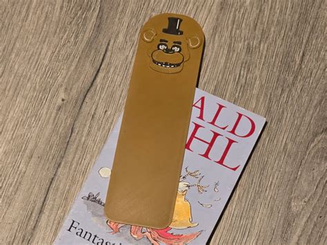five nights at freddy's bookmark|Five Nights At Freddy's Freddy Fazbear Bookmark.